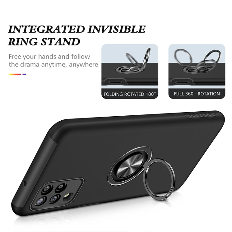 PC + TPU Shockproof Magnetic Protective Case with Invisible Ring Holder, For Motorola Moto G9 / G9 Play, For Xiaomi Redmi 9A, For Samsung Galaxy A12 5G, For Samsung Galaxy A20s, For Samsung Galaxy A32 5G, For Samsung Galaxy A42 5G                      ...