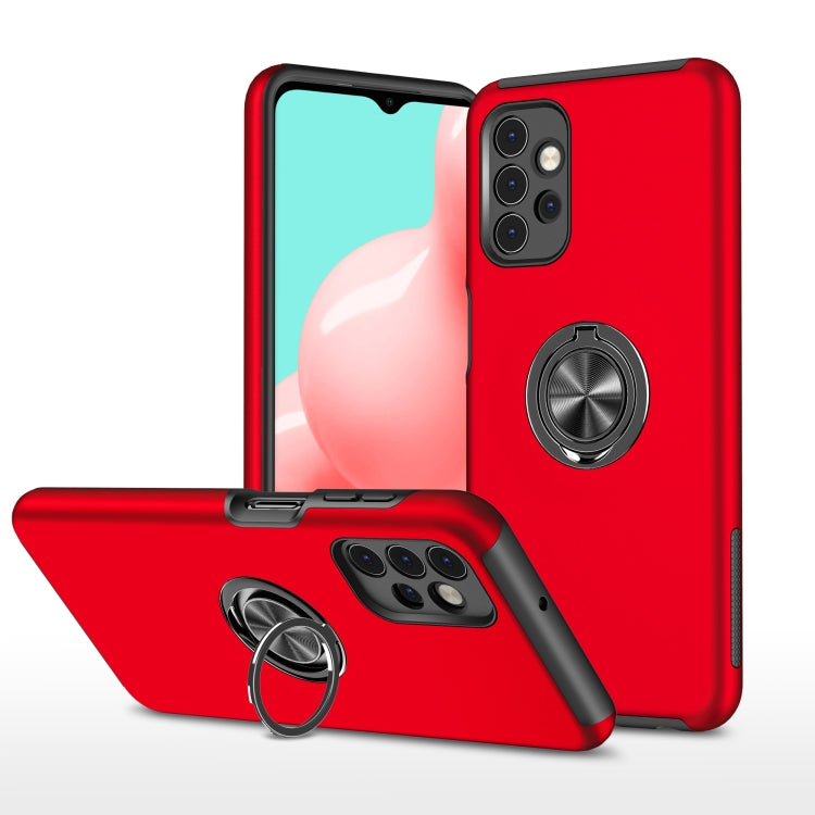 PC + TPU Shockproof Magnetic Protective Case with Invisible Ring Holder, For Motorola Moto G9 / G9 Play, For Xiaomi Redmi 9A, For Samsung Galaxy A12 5G, For Samsung Galaxy A20s, For Samsung Galaxy A32 5G, For Samsung Galaxy A42 5G                      ...