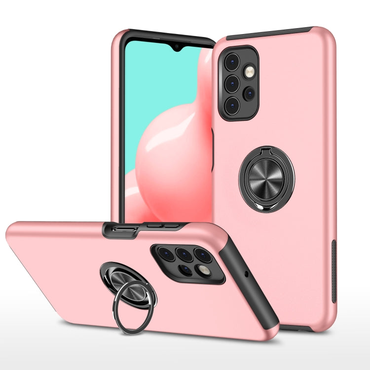 PC + TPU Shockproof Magnetic Protective Case with Invisible Ring Holder, For Motorola Moto G9 / G9 Play, For Xiaomi Redmi 9A, For Samsung Galaxy A12 5G, For Samsung Galaxy A20s, For Samsung Galaxy A32 5G, For Samsung Galaxy A42 5G                      ...
