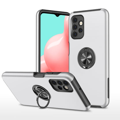 PC + TPU Shockproof Magnetic Protective Case with Invisible Ring Holder, For Motorola Moto G9 / G9 Play, For Xiaomi Redmi 9A, For Samsung Galaxy A12 5G, For Samsung Galaxy A20s, For Samsung Galaxy A32 5G, For Samsung Galaxy A42 5G                      ...
