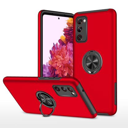 PC + TPU Shockproof Magnetic Protective Case with Invisible Ring Holder, For Motorola Moto G9 / G9 Play, For Xiaomi Redmi 9A, For Samsung Galaxy A12 5G, For Samsung Galaxy A20s, For Samsung Galaxy A32 5G, For Samsung Galaxy A42 5G                      ...