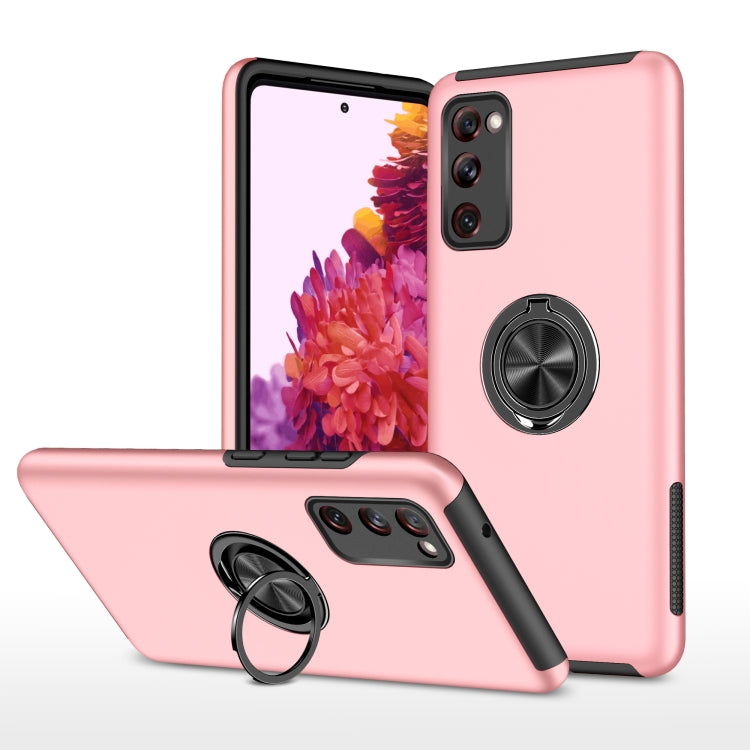 PC + TPU Shockproof Magnetic Protective Case with Invisible Ring Holder, For Motorola Moto G9 / G9 Play, For Xiaomi Redmi 9A, For Samsung Galaxy A12 5G, For Samsung Galaxy A20s, For Samsung Galaxy A32 5G, For Samsung Galaxy A42 5G                      ...