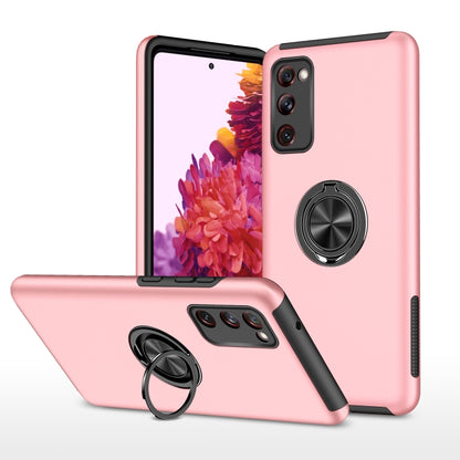 PC + TPU Shockproof Magnetic Protective Case with Invisible Ring Holder, For Motorola Moto G9 / G9 Play, For Xiaomi Redmi 9A, For Samsung Galaxy A12 5G, For Samsung Galaxy A20s, For Samsung Galaxy A32 5G, For Samsung Galaxy A42 5G                      ...