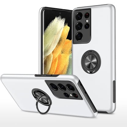 PC + TPU Shockproof Magnetic Protective Case with Invisible Ring Holder, For Motorola Moto G9 / G9 Play, For Xiaomi Redmi 9A, For Samsung Galaxy A12 5G, For Samsung Galaxy A20s, For Samsung Galaxy A32 5G, For Samsung Galaxy A42 5G                      ...