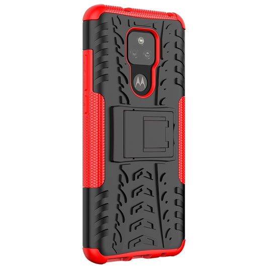 Tire Texture Shockproof TPU+PC Protective Case with Holder, For LG Stylo 7 4G, For Xiaomi Redmi K40, For Samsung Galaxy A02(EU Version), For Lenovo Tab P11, For Motorola Moto E7 Power, For Motorola Moto G Power (2021), For Motorola Moto G30            ...