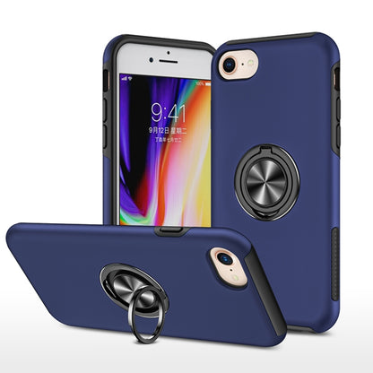PC + TPU Shockproof Magnetic Protective Case with Invisible Ring Holder, For iPhone 6, For iPhone 6 Plus, For iPhone SE 2022 / SE 2020 / 8 / 7, For iPhone 8 Plus / 7 Plus, For iPhone XS / X, For iPhone XR, For iPhone XS Max, For iPhone 11