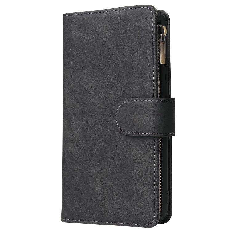 Multifunctional Retro Frosted Horizontal Flip Leather Case with Card Slot & Holder & Zipper Wallet & Photo Frame & Lanyard, For iPhone 6 & 6s, For iPhone 6 Plus & 6s Plus, For iPhone XS / X, For iPhone XR, For iPhone XS Max, For iPhone 11 Pro          ...