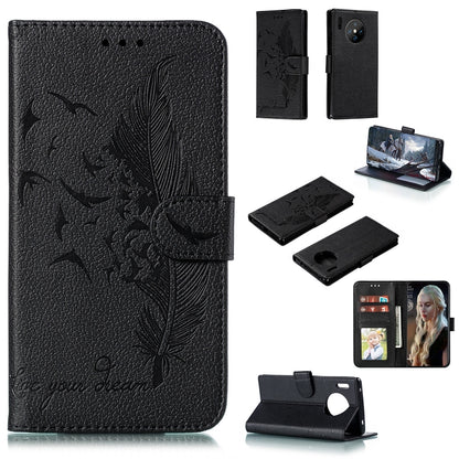 Feather Pattern Litchi Texture Horizontal Flip Leather Case with Holder & Wallet & Card Slots, For Huawei Mate 30, For Huawei Mate 30 Pro, For Huawei Mate 30 Lite / nova 5i Pro, For Xiaomi Redmi Note 8, For Xiaomi Redmi Note 8 Pro, For Galaxy A10s     ...