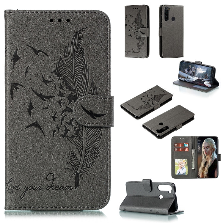 Feather Pattern Litchi Texture Horizontal Flip Leather Case with Holder & Wallet & Card Slots, For Huawei Mate 30, For Huawei Mate 30 Pro, For Huawei Mate 30 Lite / nova 5i Pro, For Xiaomi Redmi Note 8, For Xiaomi Redmi Note 8 Pro, For Galaxy A10s     ...