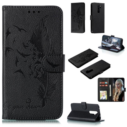 Feather Pattern Litchi Texture Horizontal Flip Leather Case with Holder & Wallet & Card Slots, For Huawei Mate 30, For Huawei Mate 30 Pro, For Huawei Mate 30 Lite / nova 5i Pro, For Xiaomi Redmi Note 8, For Xiaomi Redmi Note 8 Pro, For Galaxy A10s     ...