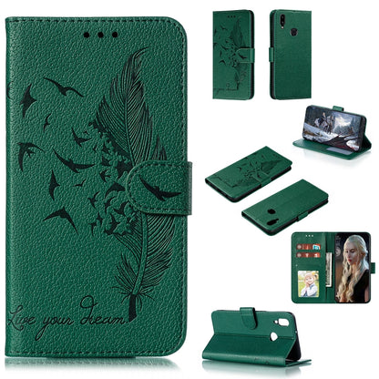 Feather Pattern Litchi Texture Horizontal Flip Leather Case with Holder & Wallet & Card Slots, For Huawei Mate 30, For Huawei Mate 30 Pro, For Huawei Mate 30 Lite / nova 5i Pro, For Xiaomi Redmi Note 8, For Xiaomi Redmi Note 8 Pro, For Galaxy A10s     ...