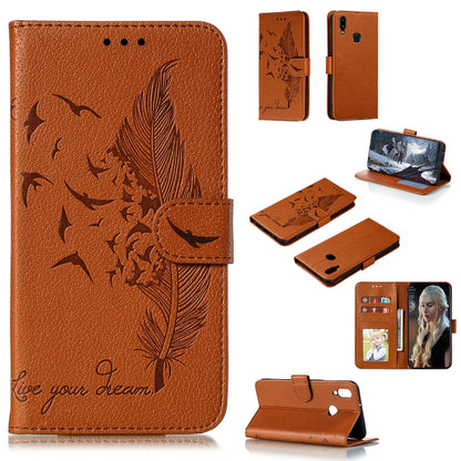 Feather Pattern Litchi Texture Horizontal Flip Leather Case with Holder & Wallet & Card Slots, For Huawei Mate 30, For Huawei Mate 30 Pro, For Huawei Mate 30 Lite / nova 5i Pro, For Xiaomi Redmi Note 8, For Xiaomi Redmi Note 8 Pro, For Galaxy A10s     ...