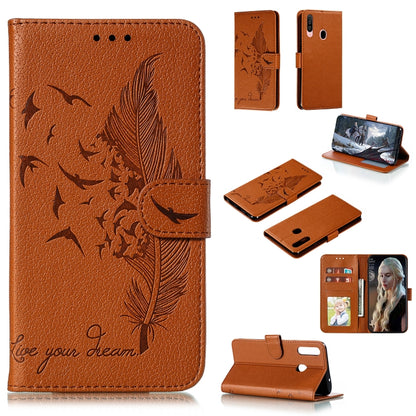 Feather Pattern Litchi Texture Horizontal Flip Leather Case with Holder & Wallet & Card Slots, For Huawei Mate 30, For Huawei Mate 30 Pro, For Huawei Mate 30 Lite / nova 5i Pro, For Xiaomi Redmi Note 8, For Xiaomi Redmi Note 8 Pro, For Galaxy A10s     ...