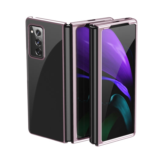 Ultra-thin Electroplated Transparent Folding Case, For Samsung Galaxy Z Fold2 5G, For Samsung Galaxy Z Flip 5G / 4G, For Samsung Galaxy Fold 5G / Fold 4G