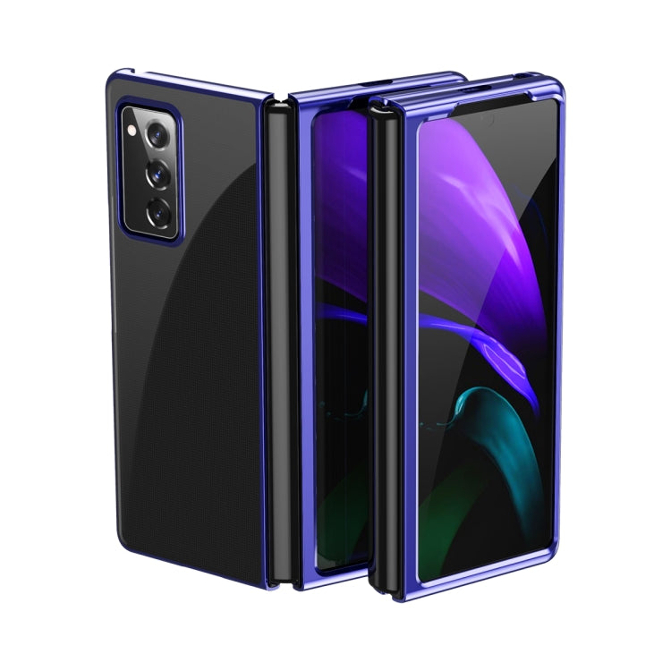 Ultra-thin Electroplated Transparent Folding Case, For Samsung Galaxy Z Fold2 5G, For Samsung Galaxy Z Flip 5G / 4G, For Samsung Galaxy Fold 5G / Fold 4G