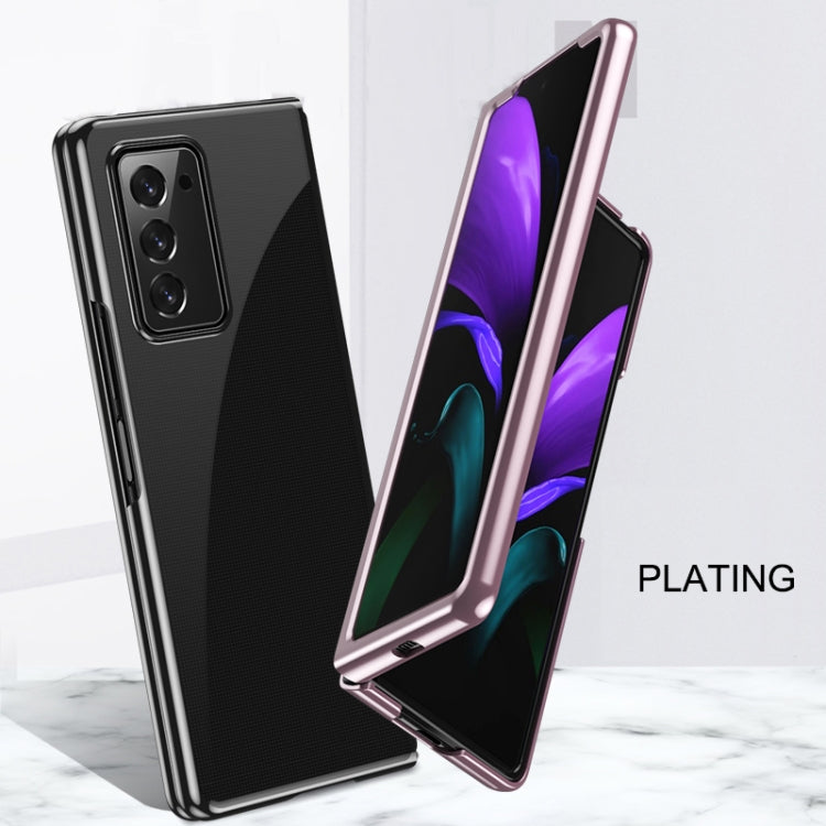 Ultra-thin Electroplated Transparent Folding Case, For Samsung Galaxy Z Fold2 5G, For Samsung Galaxy Z Flip 5G / 4G, For Samsung Galaxy Fold 5G / Fold 4G