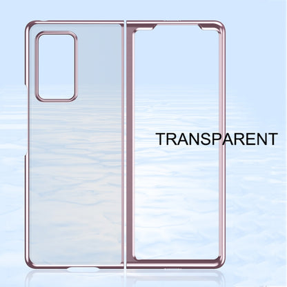 Ultra-thin Electroplated Transparent Folding Case, For Samsung Galaxy Z Fold2 5G, For Samsung Galaxy Z Flip 5G / 4G, For Samsung Galaxy Fold 5G / Fold 4G