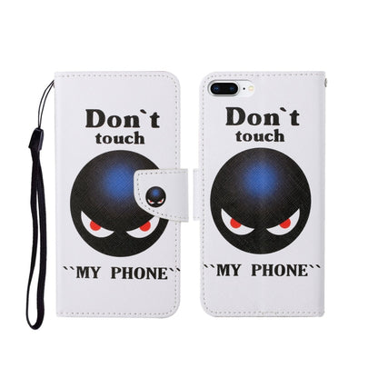 Painted Pattern Horizontal Flip Leathe Case, For iPhone 6, For iPhone 6 Plus, For iPhone 7 Plus