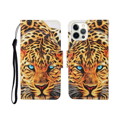 Painted Pattern Horizontal Flip Leathe Case, For iPhone 12 mini, For iPhone 12/12 Pro, For iPhone 12 Pro Max