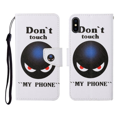 Painted Pattern Horizontal Flip Leathe Case, For iPhone SE (2020)/ 7 /8, For iPhone X, For iPhone XR