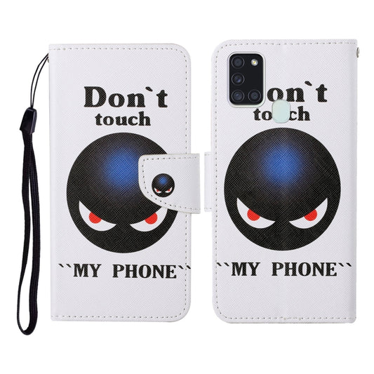 Colored Drawing Pattern Horizontal Flip Leather Case with Holder & Card Slots & Wallet & Lanyard, For Samsung Galaxy A21s, For Samsung Galaxy A31, For Samsung Galaxy A32 5G