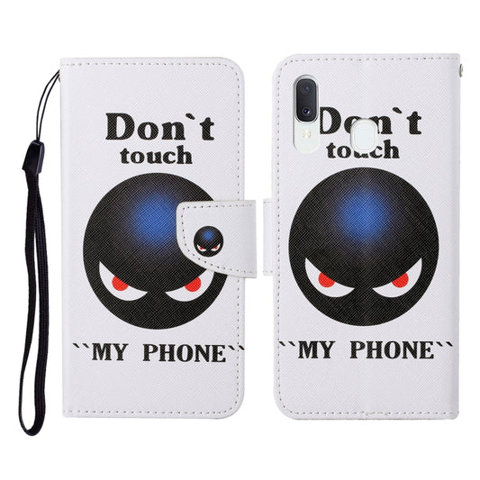 Colored Drawing Pattern Horizontal Flip Leather Case with Holder & Card Slots & Wallet & Lanyard, For Samsung Galaxy A40, For Samsung Galaxy A50 / A30s, For Samsung Galaxy A52 5G / 4G