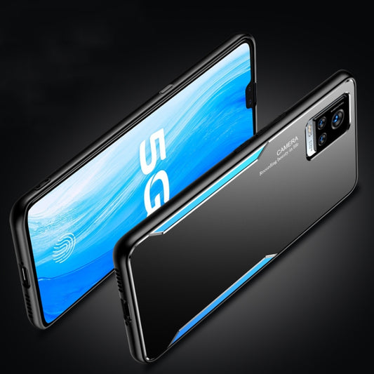 Blade Series TPU Frame + Titanium Alloy Sand Blasting Technology Backplane + Color Aluminum Alloy Decorative Edge Mobile Phone Protective Shell, For vivo S7, For Honor V30 Pro, For Honor X10 5G, For Honor 9X, For Honor 9X Pro, For Samsung Galaxy Note8 ...