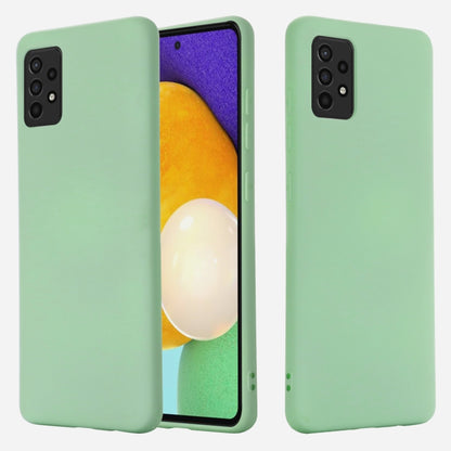 Pure Color Liquid Silicone Shockproof Full Coverage Case, For Samsung A52 5G / 4G, For Samsung A72 5G / 4G