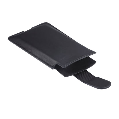 Universal Cow Leather Vertical Mobile Phone Leather Case Waist Bag For 6.1 inch and Below Phones, For 6.1 inch and Below Phones