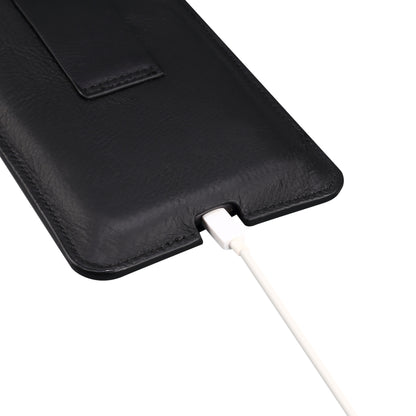 Universal Cow Leather Vertical Mobile Phone Leather Case Waist Bag For 5.5-6.5 inch and Below Phones, For 5.5-6.5 inch and Below Phones