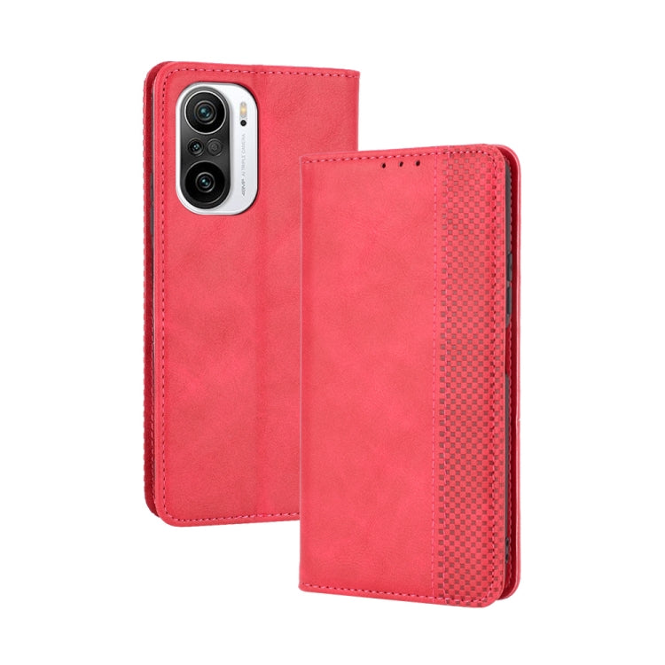 Magnetic Buckle Retro Crazy Horse Texture Horizontal Flip Leather Case with Holder & Card Slots & Photo Frame, For OPPO Find X3 / Find X3 Pro, For OPPO Reno5 Pro Plus / Find X3 Neo, For Xiaomi Redmi Note 10 4G / Note 10S                                ...