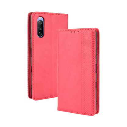 Magnetic Buckle Retro Crazy Horse Texture Horizontal Flip Leather Case with Holder & Card Slots & Photo Frame, For OPPO Find X3 / Find X3 Pro, For OPPO Reno5 Pro Plus / Find X3 Neo, For Xiaomi Redmi Note 10 4G / Note 10S                                ...
