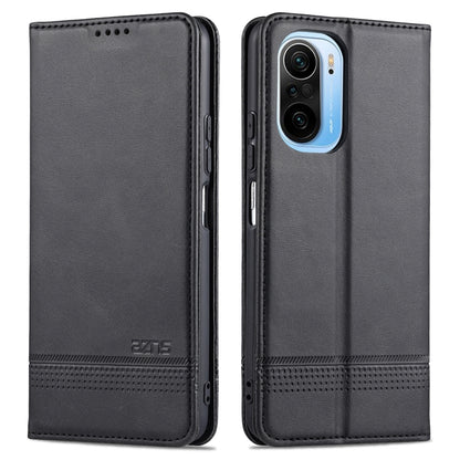AZNS Magnetic Calf Texture Horizontal Flip Leather Case with Card Slots & Holder & Wallet, For OPPO A93 (5G), For OPPO A74 (5G), For Xiaomi Redmi K40, For Xiaomi Redmi K40 Pro, For Xiaomi Poco F3, For Samsung Galaxy A32 4G