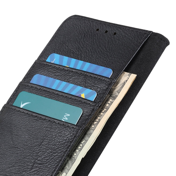 KHAZNEH Cowhide Texture Horizontal Flip Leather Case with Holder & Card Slots & Wallet, For Samsung Galaxy S21 FE