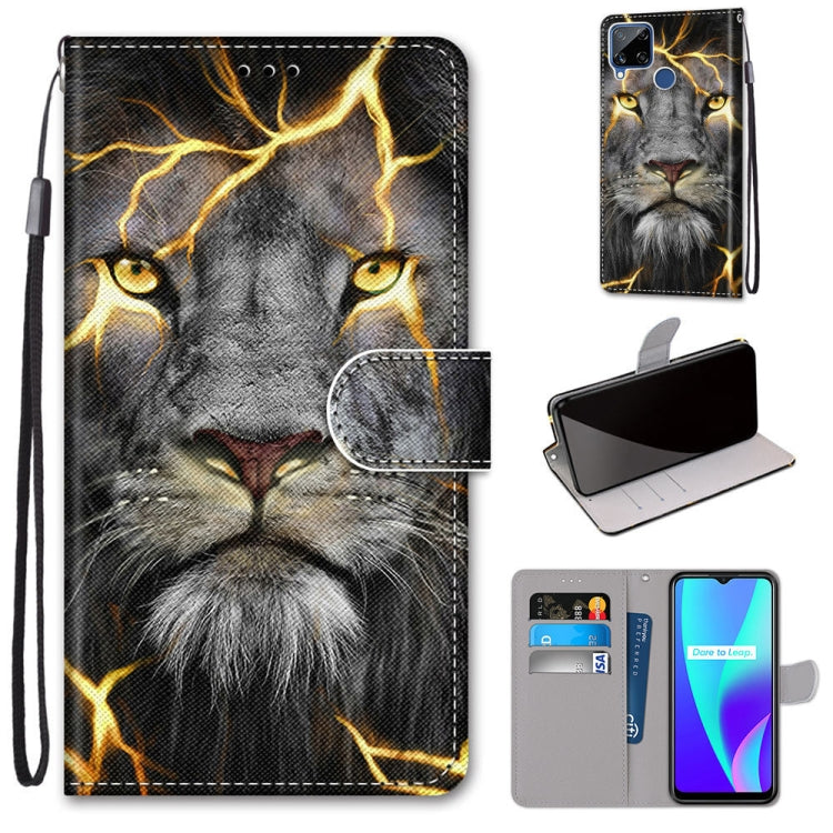 Coloured Drawing Cross Texture Horizontal Flip PU Leather Case with Holder & Card Slots & Wallet & Lanyard, For OPPO Realme C15 / C12 / C25 / 7i (Global) / Narzo 20 / 30A, For Nokia 5.4