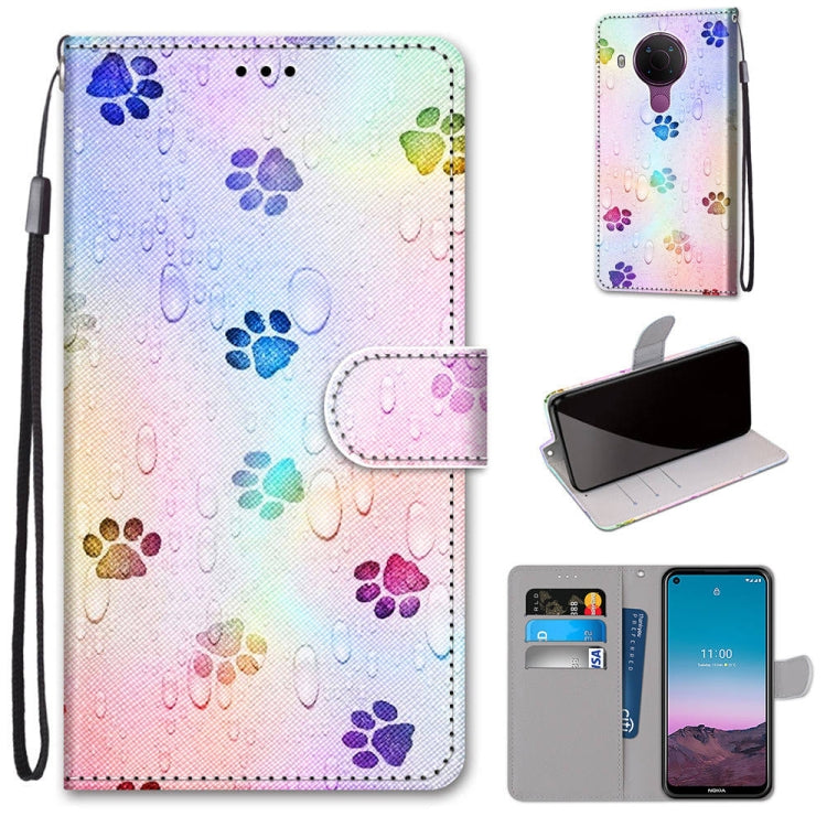 Coloured Drawing Cross Texture Horizontal Flip PU Leather Case with Holder & Card Slots & Wallet & Lanyard, For OPPO Realme C15 / C12 / C25 / 7i (Global) / Narzo 20 / 30A, For Nokia 5.4