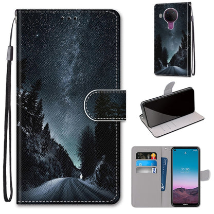 Coloured Drawing Cross Texture Horizontal Flip PU Leather Case with Holder & Card Slots & Wallet & Lanyard, For OPPO Realme C15 / C12 / C25 / 7i (Global) / Narzo 20 / 30A, For Nokia 5.4