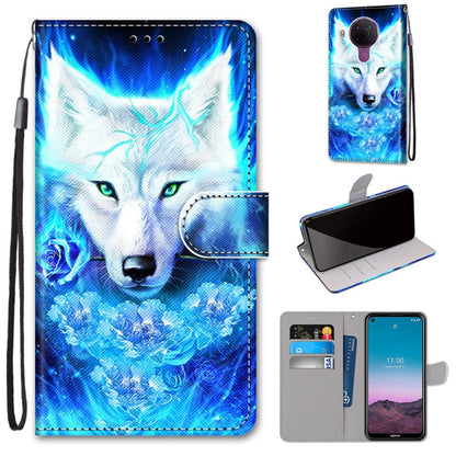 Coloured Drawing Cross Texture Horizontal Flip PU Leather Case with Holder & Card Slots & Wallet & Lanyard, For OPPO Realme C15 / C12 / C25 / 7i (Global) / Narzo 20 / 30A, For Nokia 5.4