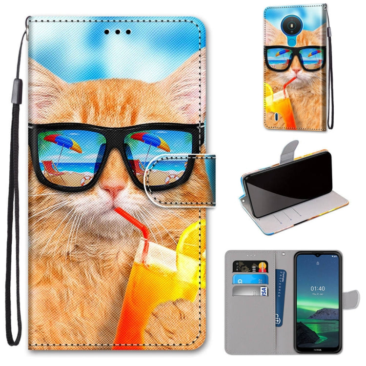 Coloured Drawing Cross Texture Horizontal Flip PU Leather Case with Holder & Card Slots & Wallet & Lanyard, For Nokia 1.4, For Xiaomi Redmi K40 / K40 Pro / K40 Pro+ / Mi 11i / Poco F3