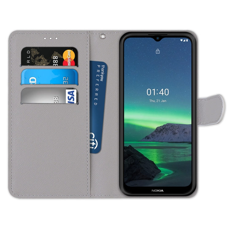 Coloured Drawing Cross Texture Horizontal Flip PU Leather Case with Holder & Card Slots & Wallet & Lanyard, For Nokia 1.4, For Xiaomi Redmi K40 / K40 Pro / K40 Pro+ / Mi 11i / Poco F3