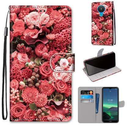 Coloured Drawing Cross Texture Horizontal Flip PU Leather Case with Holder & Card Slots & Wallet & Lanyard, For Nokia 1.4, For Xiaomi Redmi K40 / K40 Pro / K40 Pro+ / Mi 11i / Poco F3