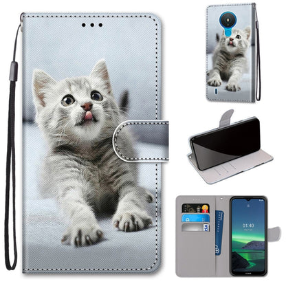 Coloured Drawing Cross Texture Horizontal Flip PU Leather Case with Holder & Card Slots & Wallet & Lanyard, For Nokia 1.4, For Xiaomi Redmi K40 / K40 Pro / K40 Pro+ / Mi 11i / Poco F3