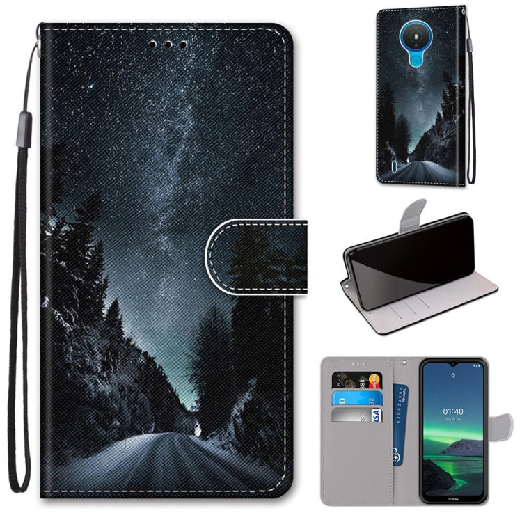 Coloured Drawing Cross Texture Horizontal Flip PU Leather Case with Holder & Card Slots & Wallet & Lanyard, For Nokia 1.4, For Xiaomi Redmi K40 / K40 Pro / K40 Pro+ / Mi 11i / Poco F3