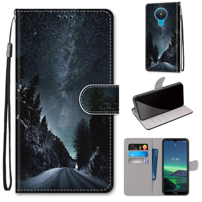 Coloured Drawing Cross Texture Horizontal Flip PU Leather Case with Holder & Card Slots & Wallet & Lanyard, For Nokia 1.4, For Xiaomi Redmi K40 / K40 Pro / K40 Pro+ / Mi 11i / Poco F3