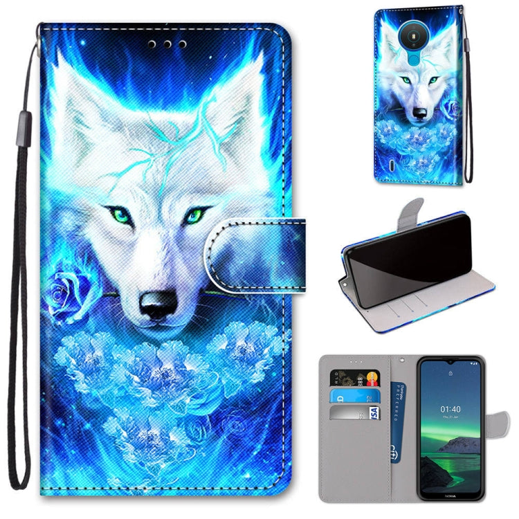 Coloured Drawing Cross Texture Horizontal Flip PU Leather Case with Holder & Card Slots & Wallet & Lanyard, For Nokia 1.4, For Xiaomi Redmi K40 / K40 Pro / K40 Pro+ / Mi 11i / Poco F3