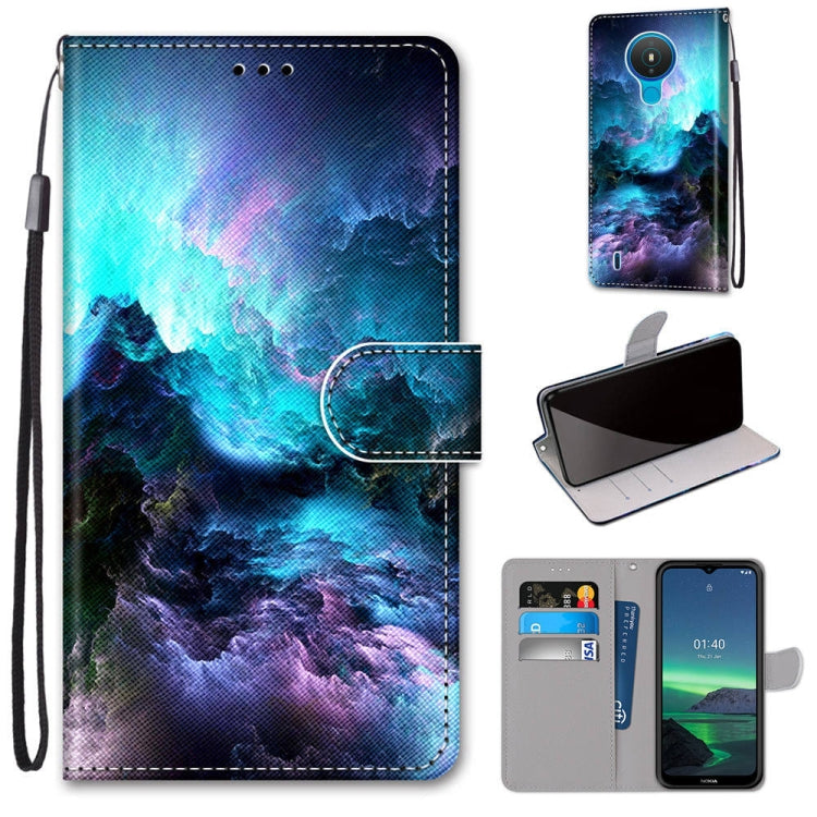 Coloured Drawing Cross Texture Horizontal Flip PU Leather Case with Holder & Card Slots & Wallet & Lanyard, For Nokia 1.4, For Xiaomi Redmi K40 / K40 Pro / K40 Pro+ / Mi 11i / Poco F3