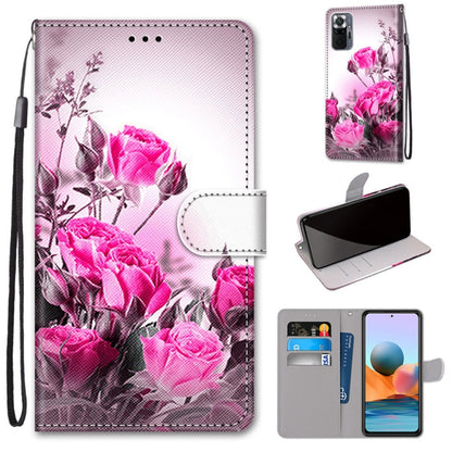 Coloured Drawing Cross Texture Horizontal Flip PU Leather Case with Holder & Card Slots & Wallet & Lanyard, For Xiaomi Redmi Note 10 Pro Max / Note 10 Pro, For Samsung Galaxy A32 4G / A32 Lite