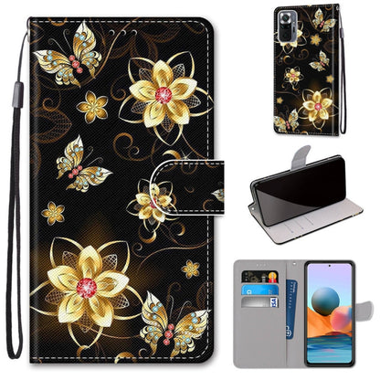 Coloured Drawing Cross Texture Horizontal Flip PU Leather Case with Holder & Card Slots & Wallet & Lanyard, For Xiaomi Redmi Note 10 Pro Max / Note 10 Pro, For Samsung Galaxy A32 4G / A32 Lite