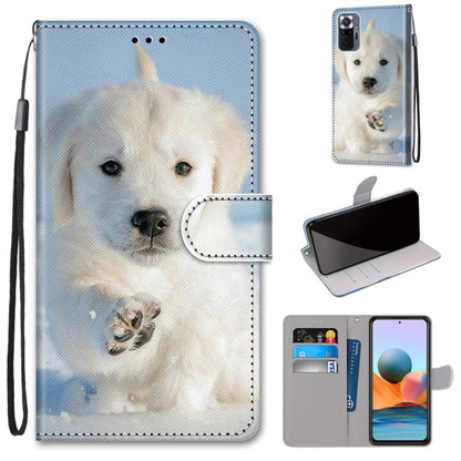 Coloured Drawing Cross Texture Horizontal Flip PU Leather Case with Holder & Card Slots & Wallet & Lanyard, For Xiaomi Redmi Note 10 Pro Max / Note 10 Pro, For Samsung Galaxy A32 4G / A32 Lite