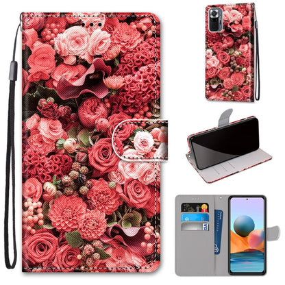 Coloured Drawing Cross Texture Horizontal Flip PU Leather Case with Holder & Card Slots & Wallet & Lanyard, For Xiaomi Redmi Note 10 Pro Max / Note 10 Pro, For Samsung Galaxy A32 4G / A32 Lite